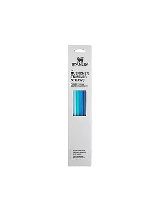 STANLEY | Trinkhalm 4er Set QUENCHER STAW SET Blue | hellblau