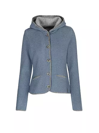 STAPF | Strickjacke Tailored Fit LOREA | blau