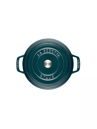 STAUB | Cocotte TwisterCocotte Twister 20cm La Mer | petrol