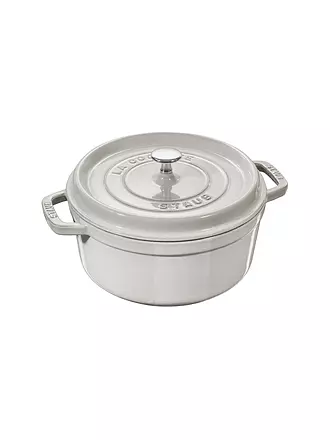 STAUB | Cocotte TwisterCocotte Twister 24cm La Mer | weiss