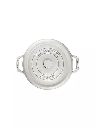 STAUB | Cocotte TwisterCocotte Twister 24cm La Mer | weiss