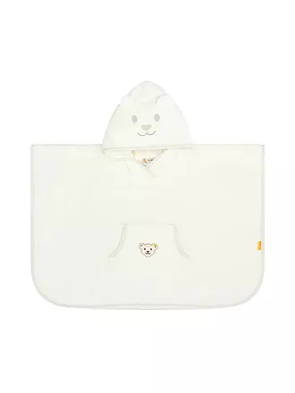 STEIFF | Baby Bade Poncho | weiss