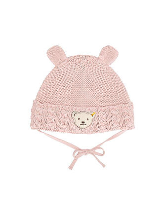 STEIFF | Baby Mütze - Haube | rosa