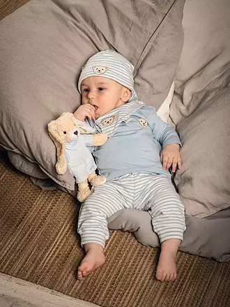 STEIFF | Baby Mütze - Haube | hellgrau