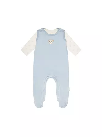 STEIFF | Baby Strampler Set 2 teilig | blau