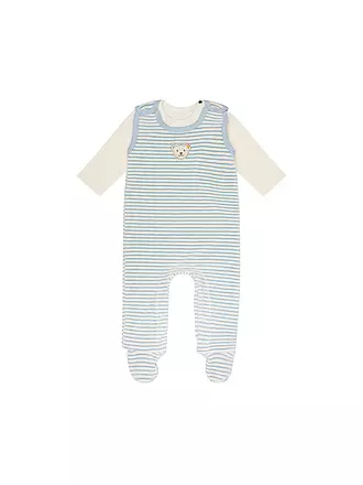 STEIFF | Baby Strampler Set 2 teilig | hellblau