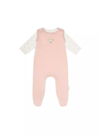 STEIFF | Baby Strampler Set 2 teilig | rosa