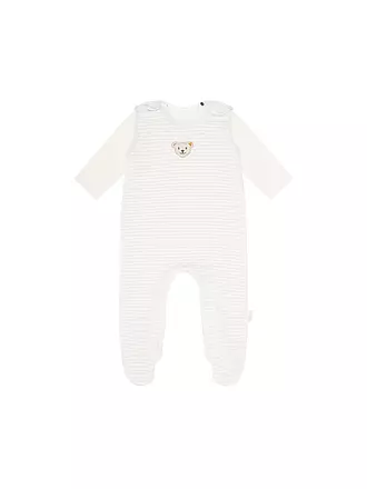 STEIFF | Baby Strampler Set 2 teilig | grau