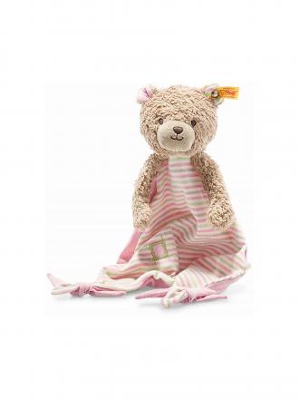 STEIFF | GOTS Rosy Teddybär Schmusetuch 28cm | rosa