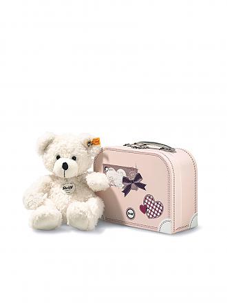 STEIFF | Lotte Teddybär im Koffer weiss 28cm | creme