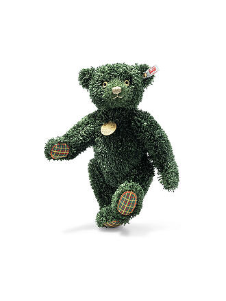 STEIFF | Teddies for tomorrow Green Christmas Teddybär 34cm Sammlerstück | grün