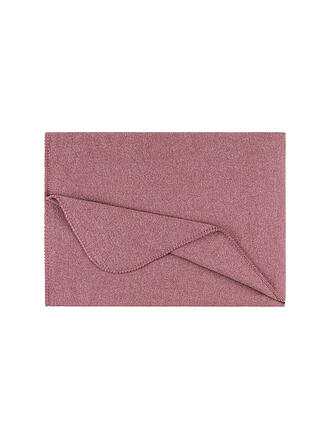 STEINER 1888 | Wolldecke - Plaid Sophia 145x190cm Aqua | rosa
