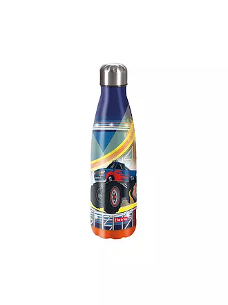 STEP BY STEP | Edelstahl Trinkflasche - Monster TR Rocky 0,5L | pink