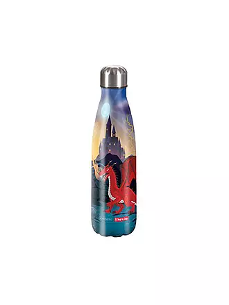 STEP BY STEP | Edelstahl Trinkflasche 0,5L Dragon Draco | bunt
