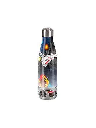 STEP BY STEP | Edelstahl Trinkflasche 0,5L Sky Rocket Rico | blau