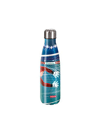 STEP BY STEP | Edelstahl Trinkflasche 0,5L Soccer Lars | blau