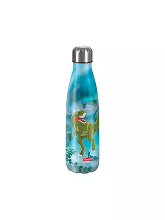 STEP BY STEP | Edelstahl Trinkflasche 0,5L T-Rex Taro | pink