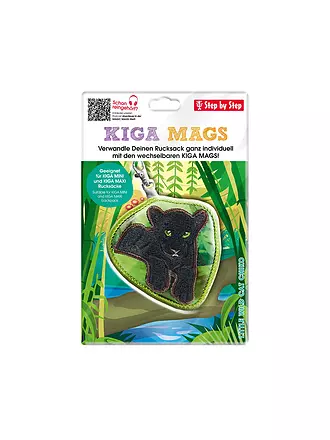 STEP BY STEP | KIGA Mags Little Wild Cat Chiko | dunkelgrün