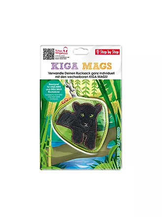 STEP BY STEP | KIGA Mags Little Wild Cat Chiko | grau