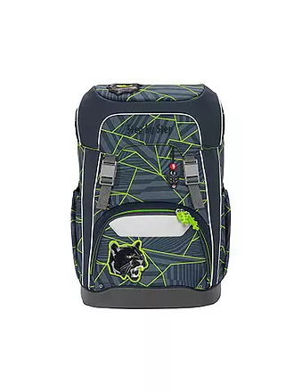 STEP BY STEP | Schulrucksack Set GIANT Dark Cat Chiko | türkis