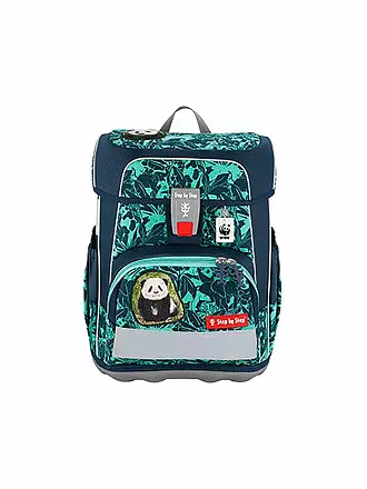 STEP BY STEP | Schultaschen Set 5tlg CLOUD Little Panda | blau