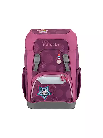 STEP BY STEP | Schultaschen Set 5tlg Giant Glamour Star | pink