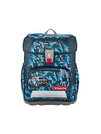 STEP BY STEP | Schultaschen Set Cloud 5tlg Police Truck Diego | schwarz