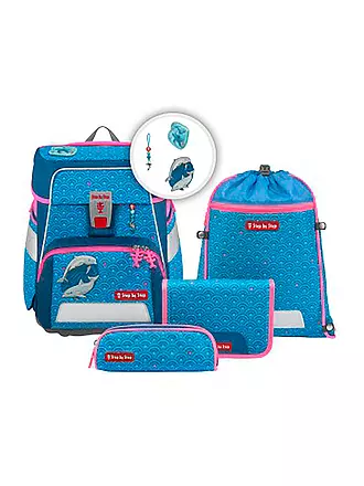 STEP BY STEP | Schultaschen Set Space 5tlg | hellblau