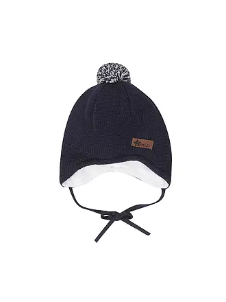 STERNTALER | Baby Haube - Mütze | dunkelblau