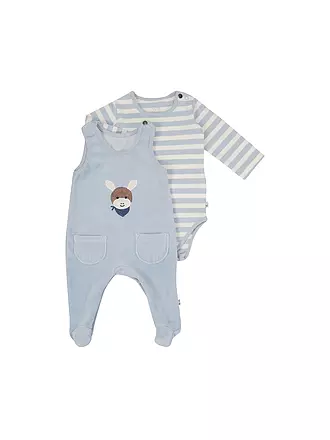STERNTALER | Baby Strampler 2-teilig | hellblau
