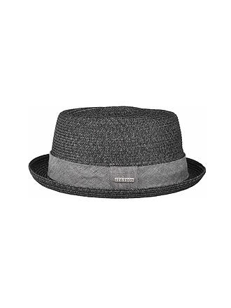 STETSON | Strohhut - Porkpie TOYO | grau