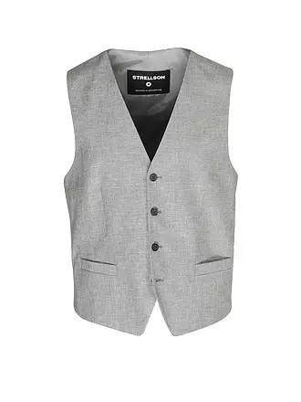 STRELLSON | Anzugweste Slim Fit | grün