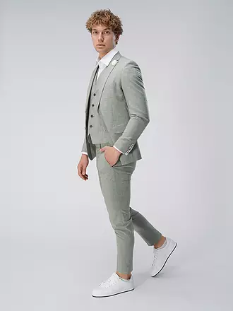 STRELLSON | Anzugweste Slim Fit | grau