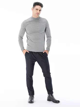 STRELLSON | Stehkragenpullover Marek | grau
