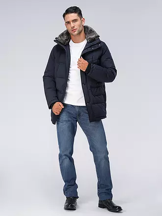 STRELLSON | Steppjacke PLAZA | hellgrau