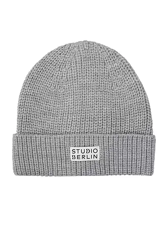 STUDIO BERLIN | Mütze - Haube | hellgrau