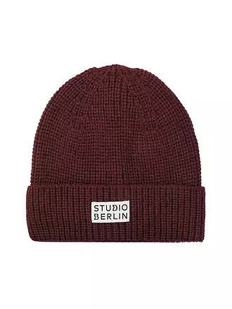 STUDIO BERLIN | Mütze - Haube | dunkelrot