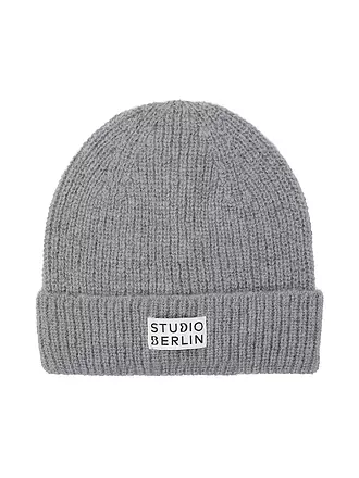 STUDIO BERLIN | Mütze - Haube | hellgrau
