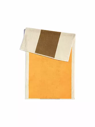 SUITE702 | Handtuch 50x100cm MARTENS AND MARTENS Brown/Lime | orange