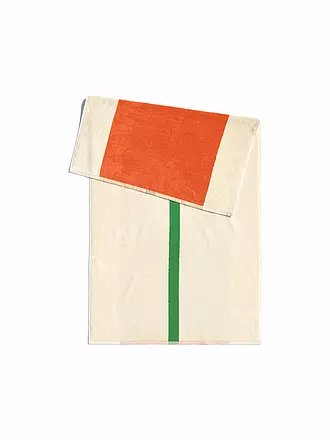 SUITE702 | Handtuch 50x100cm MARTENS AND MARTENS Orange/Green | grün