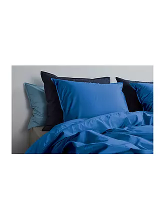 SUITE702 | Perkal Bettwäsche 70x90cm/140x200cm Dusty Rose | blau