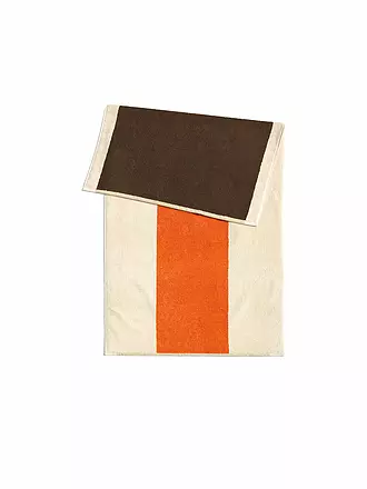 SUITE702 | Strandtuch 90x180cm MARTENS AND MARTENS Orange/Brown | braun