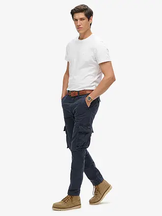 SUPERDRY | Cargohose | dunkelblau