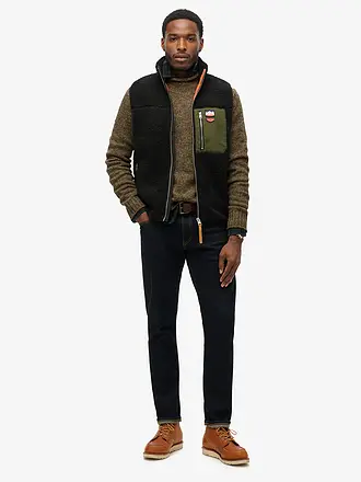 SUPERDRY | Gilet | schwarz