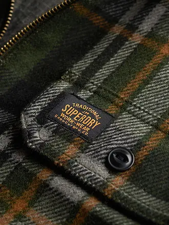 SUPERDRY | Overshirt | olive