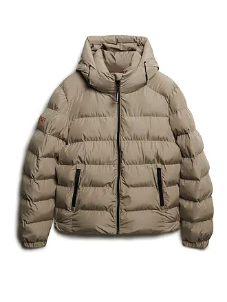 SUPERDRY | Steppjacke | beige
