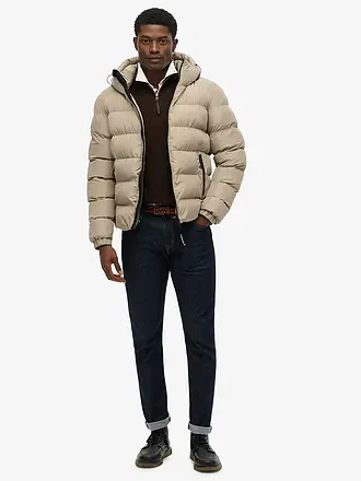 SUPERDRY | Steppjacke | beige