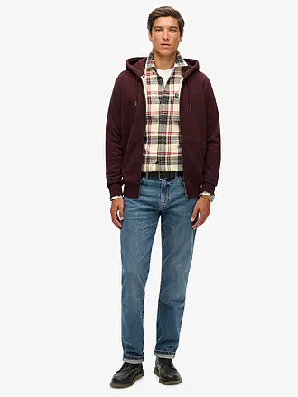 SUPERDRY | Sweatjacke | beige