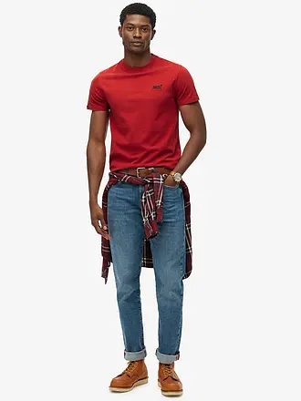 SUPERDRY | T-Shirt | rot