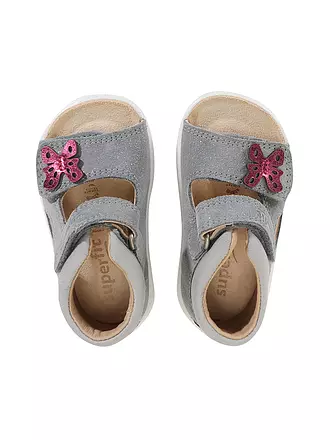 SUPERFIT | Baby Lauflernsandalen POLLY | hellgrau